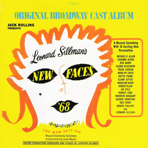 New Faces of 1968, Original Broadway Cast Recording